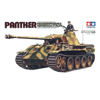 German Panther Ausf A Medium Tank - 2 figures 1/35