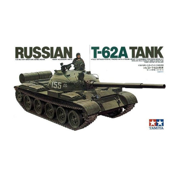 Russian T-62A Tank - 1 figure