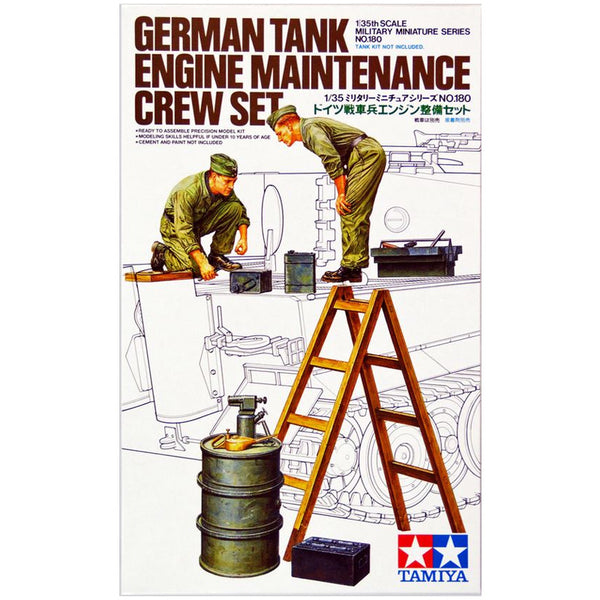 German Tank Maintenance Crew - 2 figures 1/35