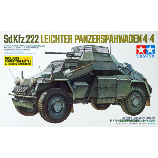 Sonderkraftfahrzeug 222 w/Photo Etched Part 1/35