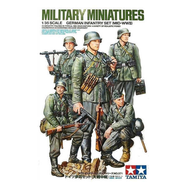 German Infantry Mid-WWII 1/35
