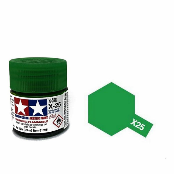 X-25 Clear Green