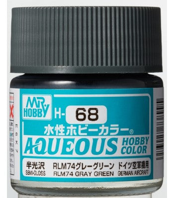 H-068 Semi Gloss Dark Grey RLM-74