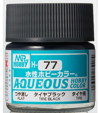 H-077 Flat Tire Black