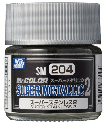 SM-204 MR. COLOR SUPER METALLIC 2 - SUPER STAINLESS 2