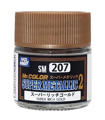 SM-207 MR. COLOR SUPER METALLIC 2 - SUPER RICH GOLD